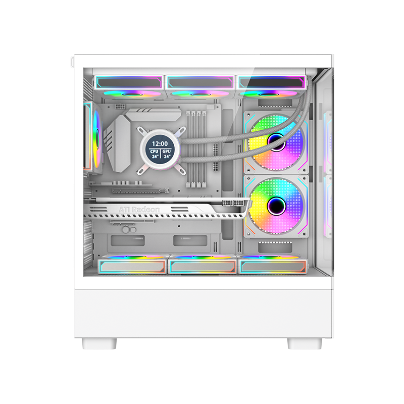 Gaming PC Ryzen 5 7600X, RTX 5060, DLSS 4-AI Powered Performance, 32G DDR5, 1TB NVMe, Windows 11 Pro