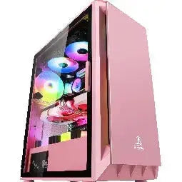 New Released! Gaming PC intel i7-4770| 16G DDR3 | 512GB SSD | GTX 1660s (Pink Case)