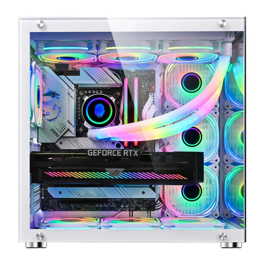NEW Released ! Customized Gaming PC intel i5 14400F Nvidia RTX 5060 - 1T NVME SSD WIN11 Pro