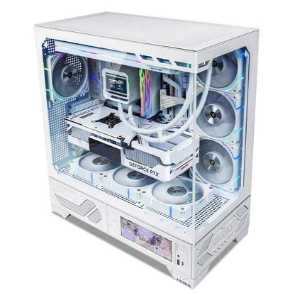 Gaming PC Ryzen 7 7700X with RTX 50 Series, DLSS 4-AI, 32GB DDR5, 1TB NVMe, Windows 11 Pro, Integrated LCD - Uniway Computer Ontario