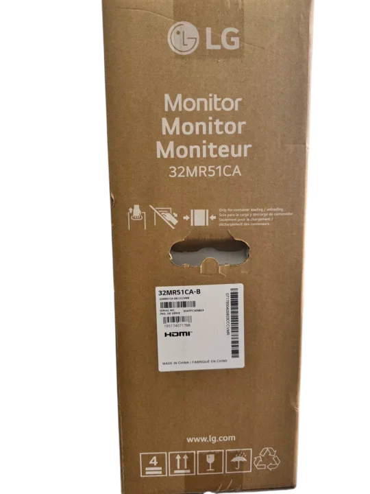 Brand New LG Monitor 32MR51CA 32" 1080P 100 Hz. AMD FreeSync