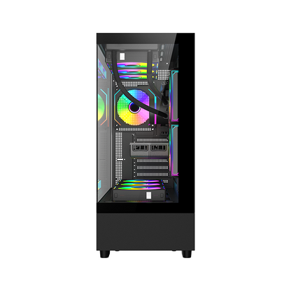 Gaming PC Ryzen 5 7600X, RTX 5060, DLSS 4-AI Powered Performance, 32G DDR5, 1TB NVMe, Windows 11 Pro