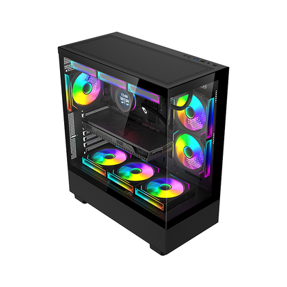 Gaming PC Ryzen 5 7600X, RTX 5060, DLSS 4-AI Powered Performance, 32G DDR5, 1TB NVMe, Windows 11 Pro