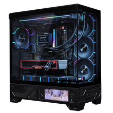 Gaming PC Ryzen 7 7800X3D, RTX 50 Series, DLSS 4-AI Powered Performance, 32G DDR5, 1TB NVMe, Windows 11 Pro, intergrated LCD