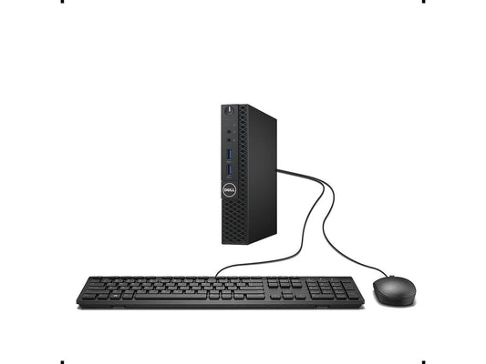 Refurbished - Dell OptiPlex 3060 Micro, i5-8500T@3.5 GHz , 16G DDR4, 512GB SSD, Windows 11 Pro