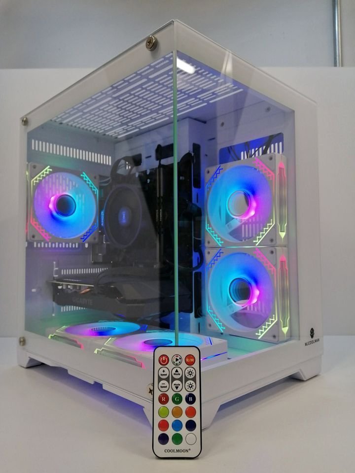 Gaming PC Ryzen 5 5500 +3060 Ti, 16G DDR4, 1TB Nvme
