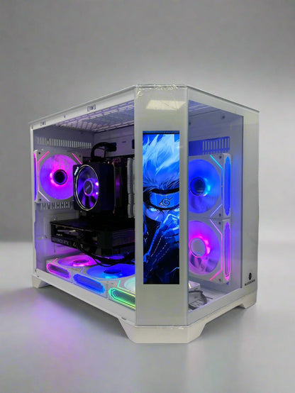 Gaming PC Ryzen 7 5800XT, RTX 50 Series DLSS 4-AI Powered Performance, 32G DDR4, 1TB NVMe, Windows 11 Pro -  Integrated LCD screen