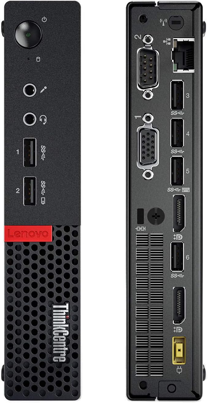 Refurbished - Lenovo ThinkCentre Lenovo ThinkCentre M710q Tiny (Core i5-7500T 2.7GHz, 16GB DDR4, 256GB SSD, WiFi, Bluetooth 4.1, Windows 11 Pro )