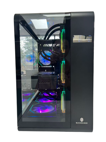 Gaming PC Ryzen 9 9950X, RTX 50 Series, DLSS 4-AI Powered Performance, 32G DDR5, 2TB NVMe, Windows 11 Pro