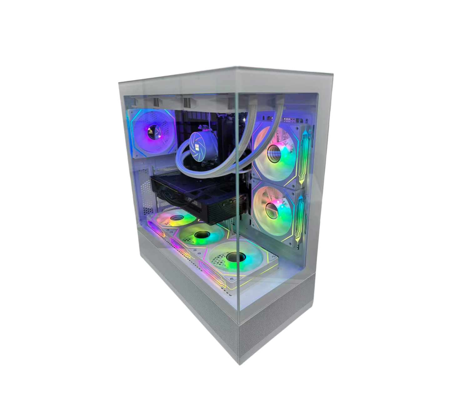 Gaming PC Ryzen 7 7700X, RTX 50 Series, DLSS 4-AI Powered Performance, 32G DDR5, 1TB NVMe, Windows 11 Pro - Uniway Computer Ontario