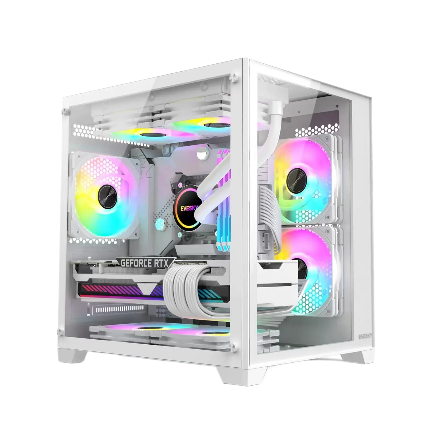 Gaming PC Ryzen 5 5500 +3060 Ti, 16G DDR4, 1TB Nvme