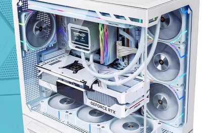 Gaming PC Ryzen 7 9800X3D, RTX 50 Series, DLSS 4-AI Powered, 32GB DDR5, 1TB NVMe, Windows 11 Pro