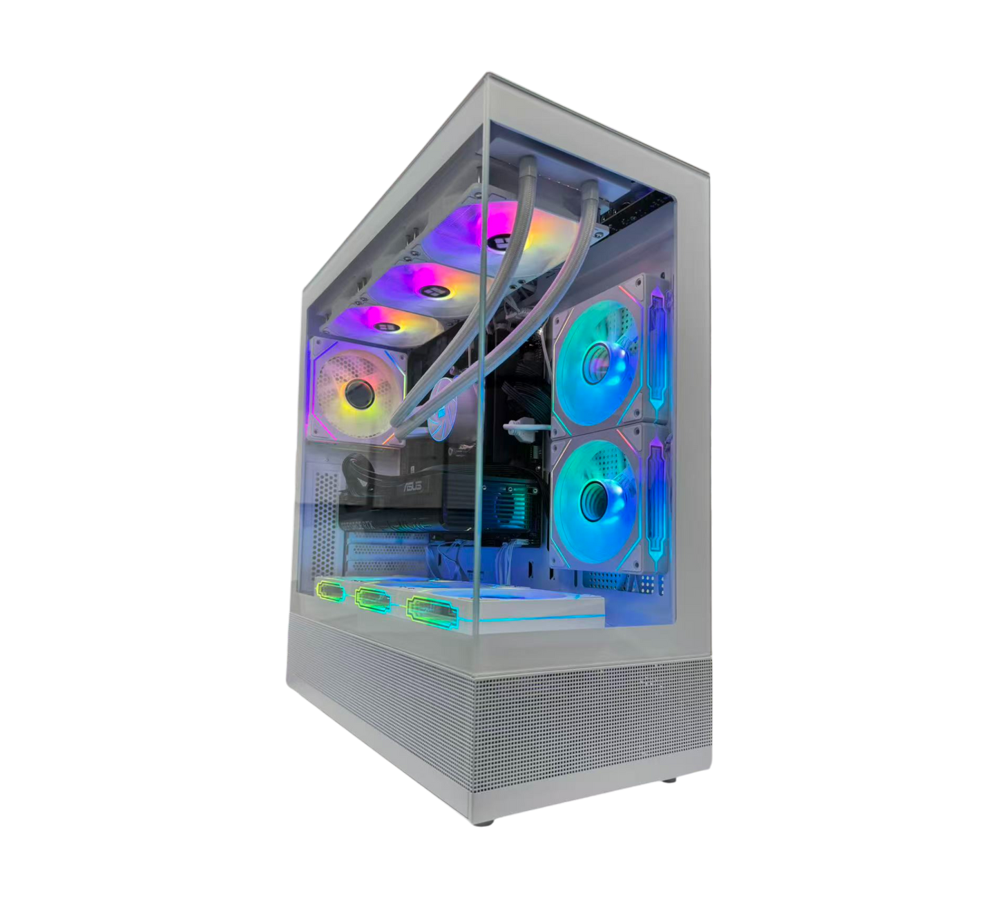 Gaming PC Ryzen 7 7700X, RTX 50 Series, DLSS 4-AI Powered Performance, 32G DDR5, 1TB NVMe, Windows 11 Pro - Uniway Computer Ontario