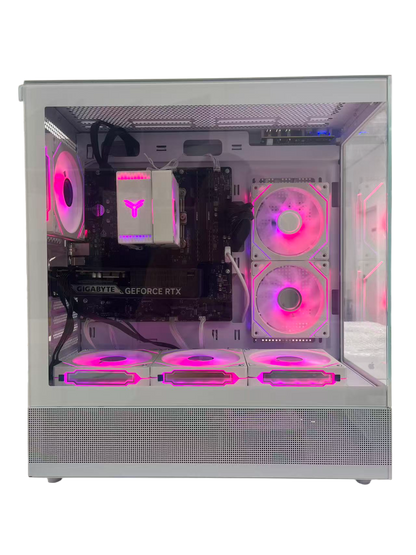 Gaming PC Ryzen 5 7600X, RTX 5060, DLSS 4-AI Powered Performance, 32G DDR5, 1TB NVMe, Windows 11 Pro