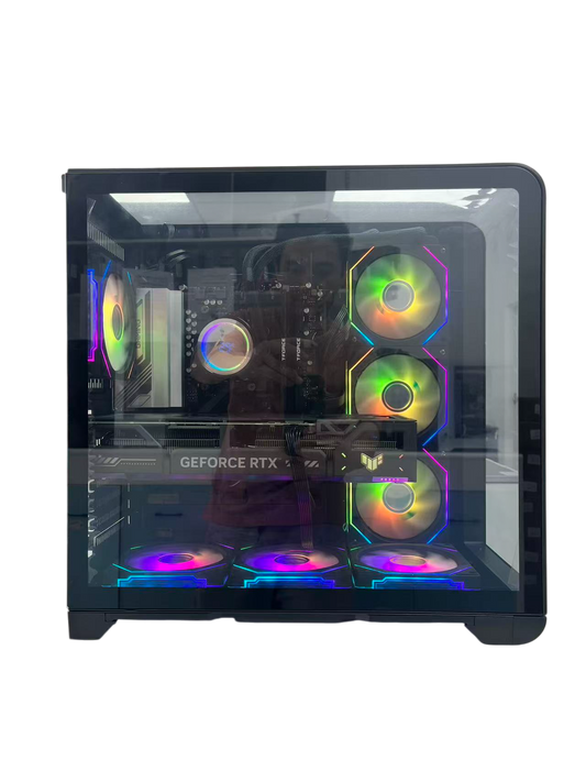Gaming PC Ryzen 9 9950X, RTX 50 Series, DLSS 4-AI Powered Performance, 32G DDR5, 2TB NVMe, Windows 11 Pro