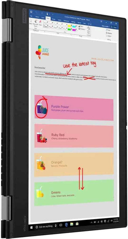 Refurbished Lenovo Thinkpad X390 Yoga Laptop - i5-8th Gen, 8GB RAM, 256GB SSD